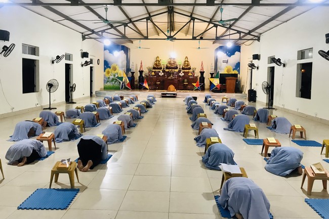 Chùa Đống Cao: Lễ sám hối định kỳ