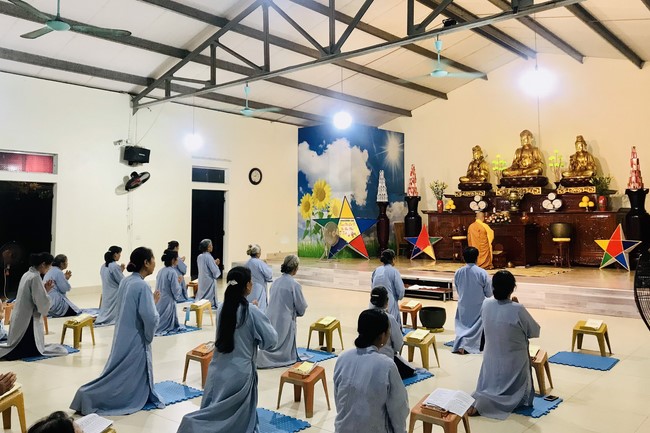 Chùa Đống Cao: Lễ sám hối định kỳ