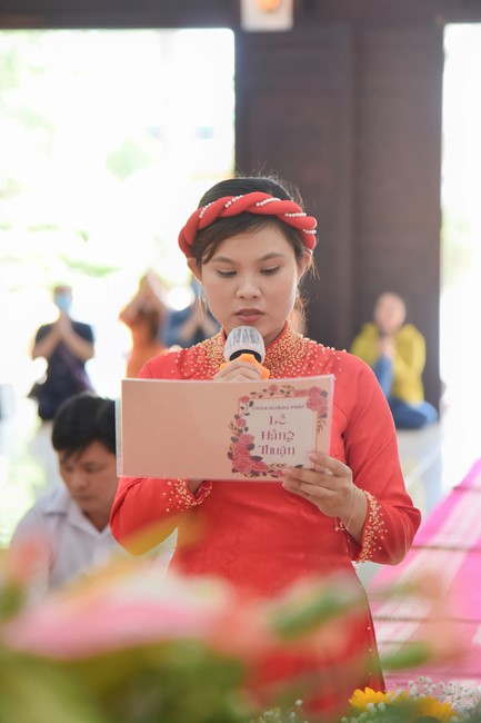 Wedding Ceremony at the pagoda