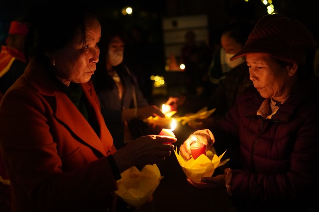 Three-Jewel Refuge Ceremony at Dai Co Viet Pagoda – Yen Bai
