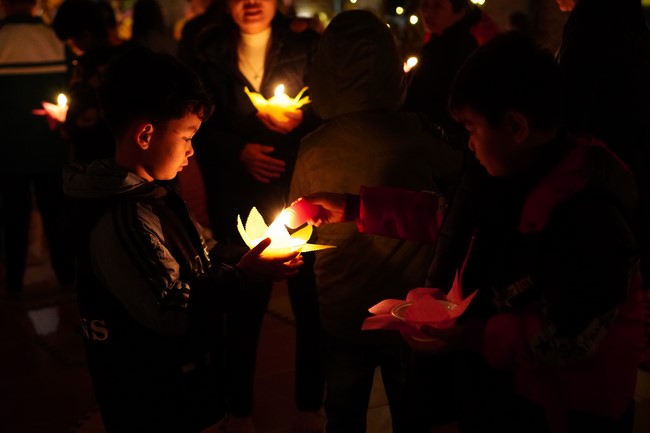 Three-Jewel Refuge Ceremony at Dai Co Viet Pagoda – Yen Bai