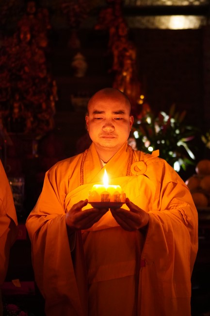 Three-Jewel Refuge Ceremony at Dai Co Viet Pagoda – Yen Bai