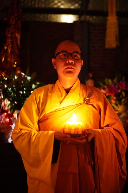 Three-Jewel Refuge Ceremony at Dai Co Viet Pagoda – Yen Bai