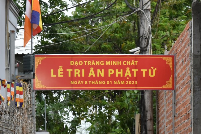 The 5th Gratitude Ceremony to Buddhists at the Minh Chat ashram, Can Tho