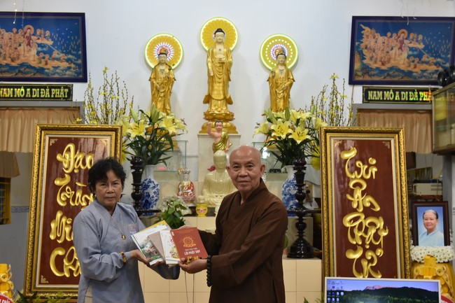 The 5th Gratitude Ceremony to Buddhists at the Minh Chat ashram, Can Tho