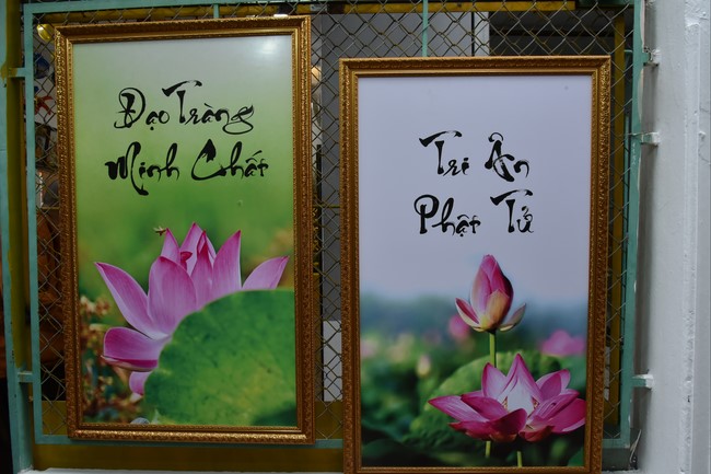 The 5th Gratitude Ceremony to Buddhists at the Minh Chat ashram, Can Tho