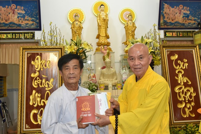 The 5th Gratitude Ceremony to Buddhists at the Minh Chat ashram, Can Tho