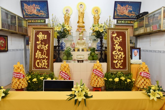 The 5th Gratitude Ceremony to Buddhists at the Minh Chat ashram, Can Tho