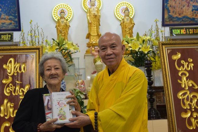 The 5th Gratitude Ceremony to Buddhists at the Minh Chat ashram, Can Tho