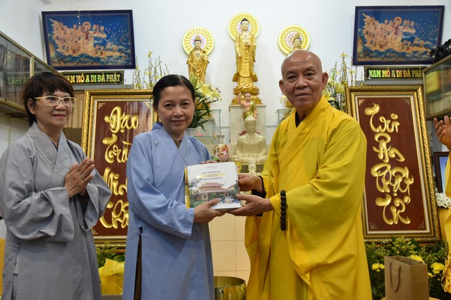 The 5th Gratitude Ceremony to Buddhists at the Minh Chat ashram, Can Tho