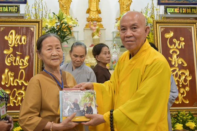 The 5th Gratitude Ceremony to Buddhists at the Minh Chat ashram, Can Tho