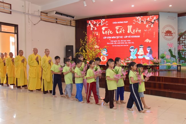 The Vovinam kung fu Class and Wisdom Nurturing class's Year-End Party