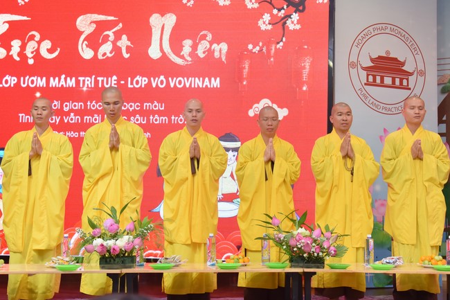 The Vovinam kung fu Class and Wisdom Nurturing class's Year-End Party