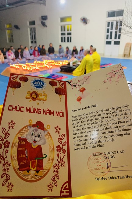 Chùa Đống Cao - Thanh Hoá: Lễ dựng Nêu và Tri Ân Đệ Tử lần 5