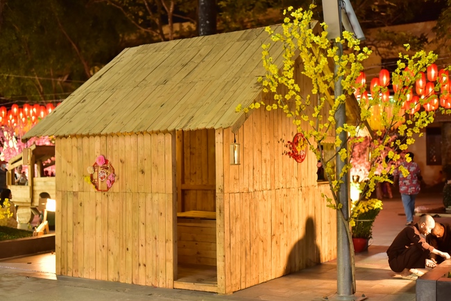 Toàn cảnh Chùa Hoằng Pháp lung linh trong những đêm cận Tết Quý Mão