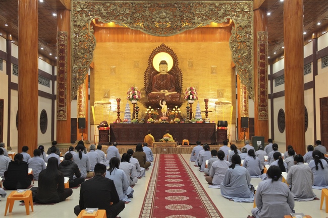 Chùa Giai Lam - Hà Tĩnh: Lễ sám hối