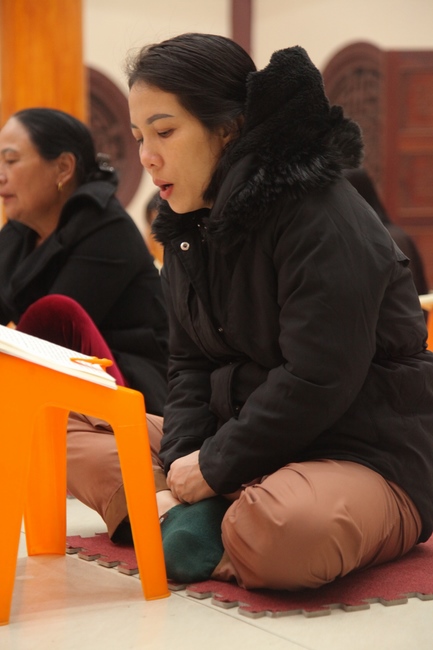 Chùa Giai Lam - Hà Tĩnh: Lễ sám hối