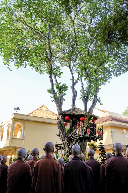 Welcome the Spring beside the Master