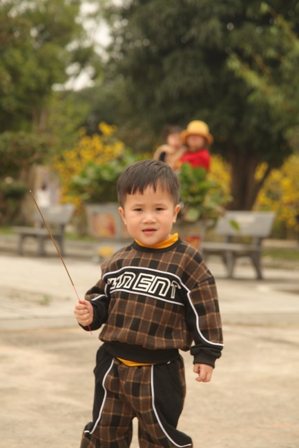 Welcoming New Year's Eve and the Lunar Year‘s First day at Giai Lam Pagoda - Ha Tinh