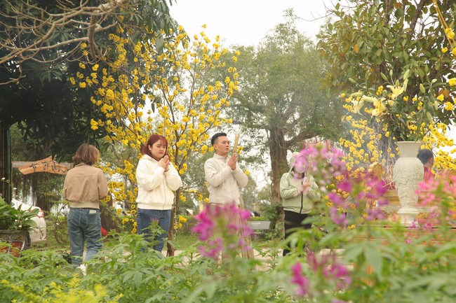 Welcoming New Year's Eve and the Lunar Year‘s First day at Giai Lam Pagoda - Ha Tinh