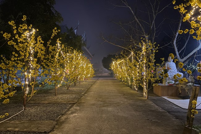 Welcoming New Year's Eve and the Lunar Year‘s First day at Giai Lam Pagoda - Ha Tinh