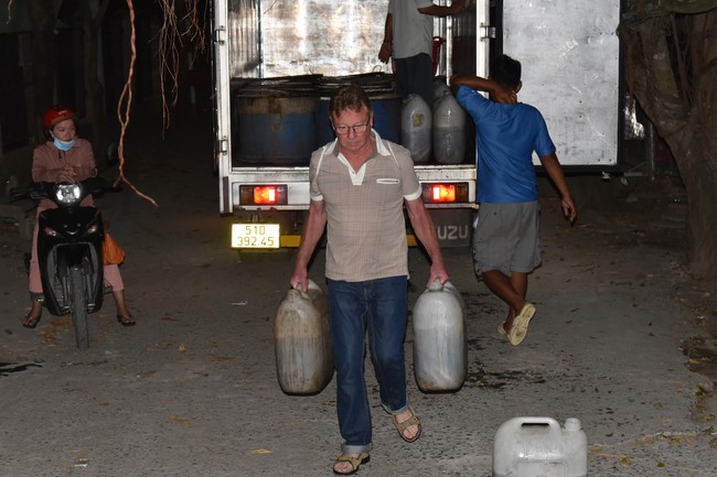 Freeing of creatures in early 2023 at Binh My ferry in Cu Chi
