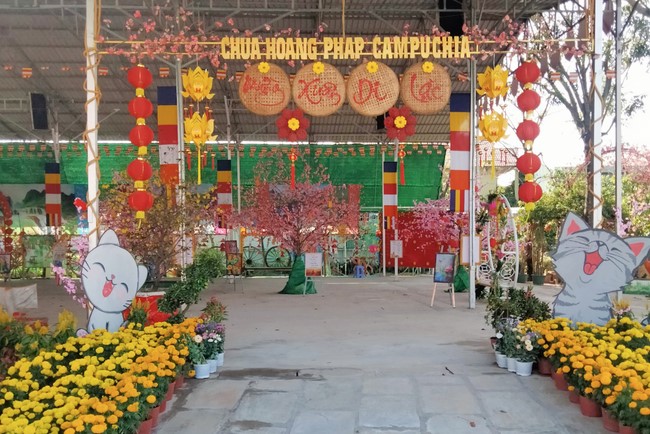 Welcoming the Lunar New Year at Hoang Phap Pagoda - Cambodia