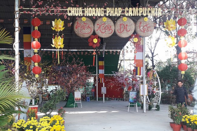 Welcoming the Lunar New Year at Hoang Phap Pagoda - Cambodia