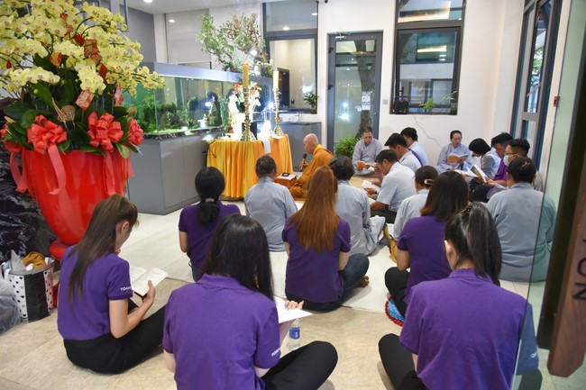The Rite Praying for Peace at Toan Phat Logistics Co., Ltd, Long An