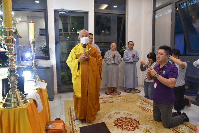 The Rite Praying for Peace at Toan Phat Logistics Co., Ltd, Long An