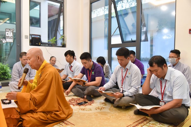 The Rite Praying for Peace at Toan Phat Logistics Co., Ltd, Long An