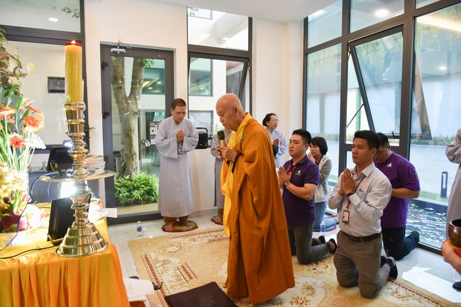 The Rite Praying for Peace at Toan Phat Logistics Co., Ltd, Long An