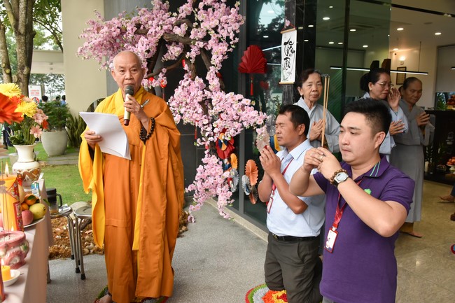 The Rite Praying for Peace at Toan Phat Logistics Co., Ltd, Long An