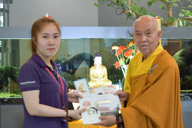 The Rite Praying for Peace at Toan Phat Logistics Co., Ltd, Long An