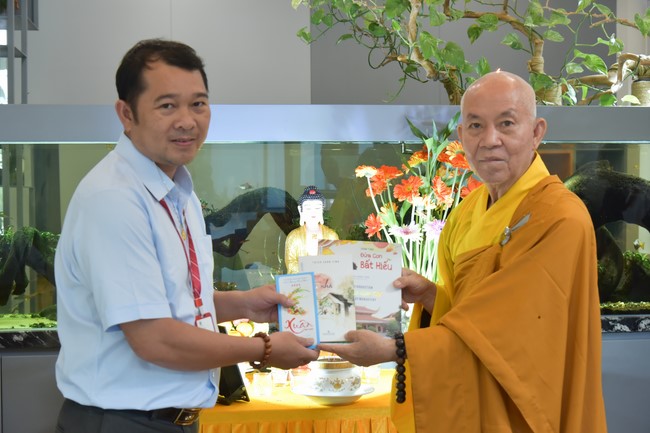 The Rite Praying for Peace at Toan Phat Logistics Co., Ltd, Long An