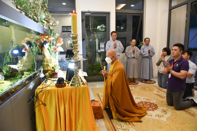 The Rite Praying for Peace at Toan Phat Logistics Co., Ltd, Long An