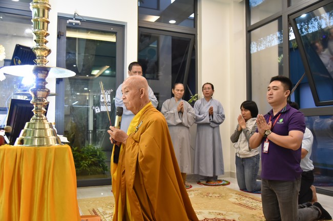 The Rite Praying for Peace at Toan Phat Logistics Co., Ltd, Long An