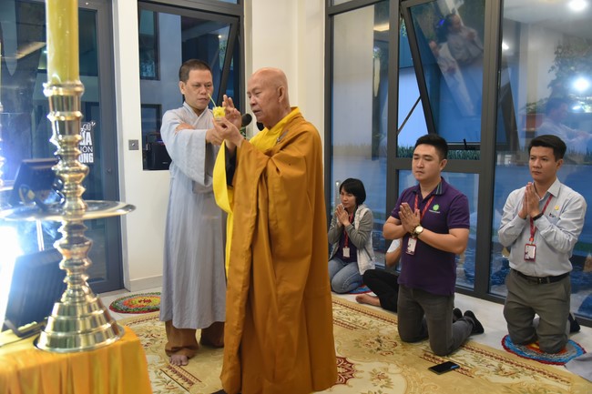 The Rite Praying for Peace at Toan Phat Logistics Co., Ltd, Long An