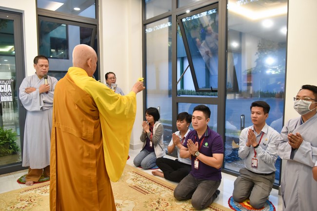 The Rite Praying for Peace at Toan Phat Logistics Co., Ltd, Long An