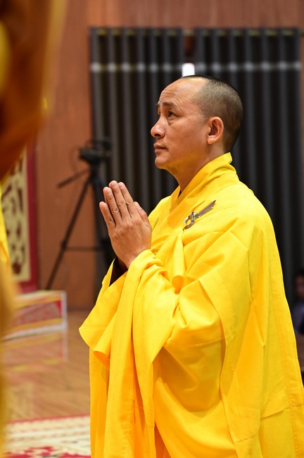 Preaching dharma at Dien Quang pagoda in the second day of propagation trip in the Northern
