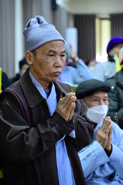 Preaching dharma at Dien Quang pagoda in the second day of propagation trip in the Northern