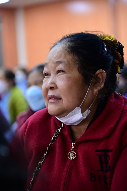 Preaching dharma at Dien Quang pagoda in the second day of propagation trip in the Northern