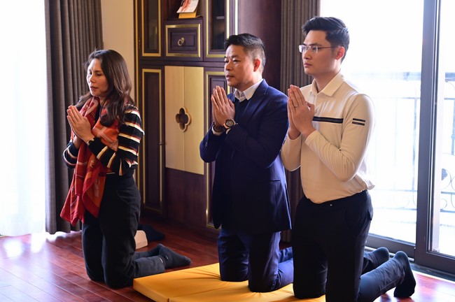 Preaching dharma at Dien Quang pagoda in the second day of propagation trip in the Northern