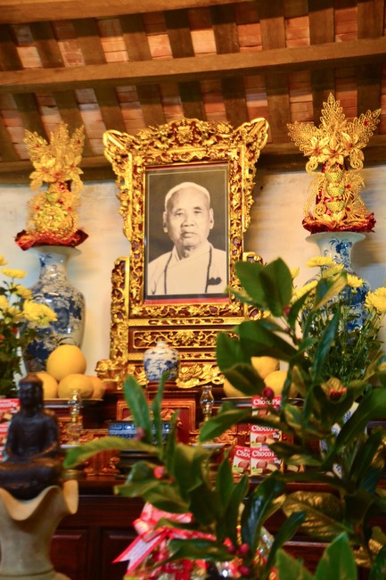 Peace praying ceremony at Tay Khanh Pagoda in Thai Binh in the new year