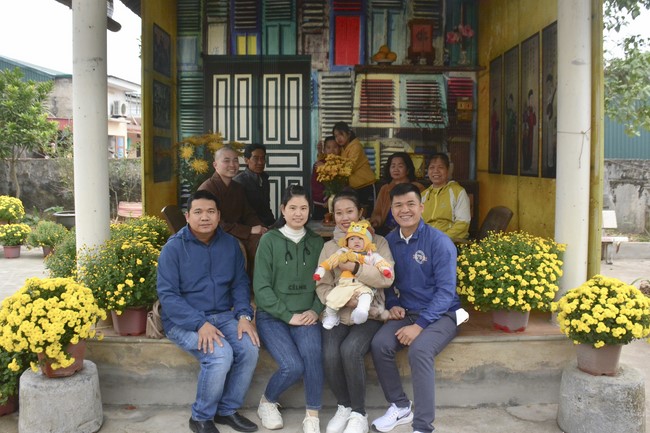 Peace praying ceremony at Tay Khanh Pagoda in Thai Binh in the new year