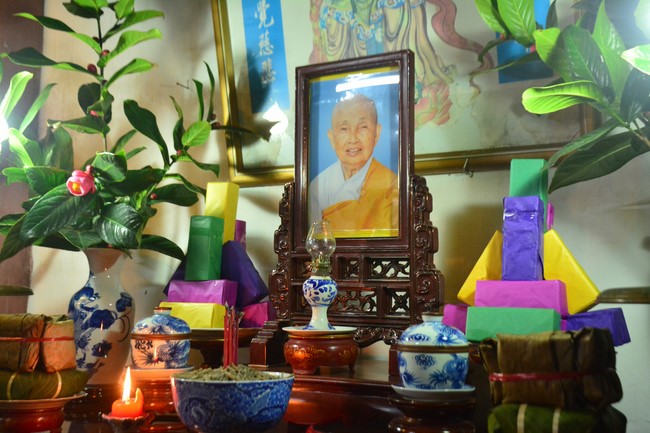 Peace praying ceremony at Tay Khanh Pagoda in Thai Binh in the new year