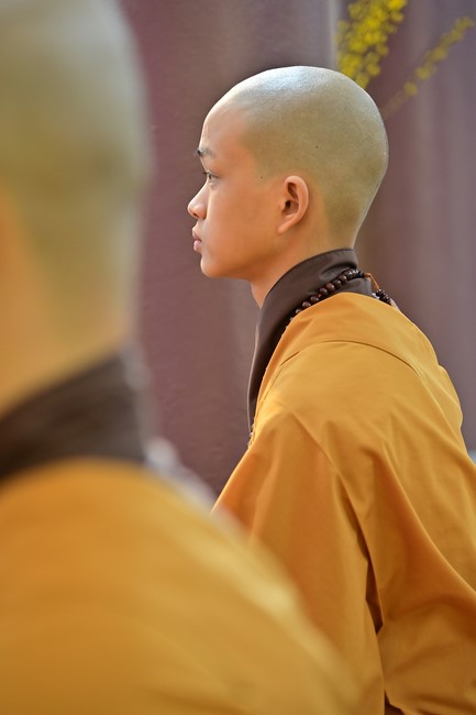 Preaching dharma at Hoa Phuc pagoda in the third day of propagation trip in the Northern