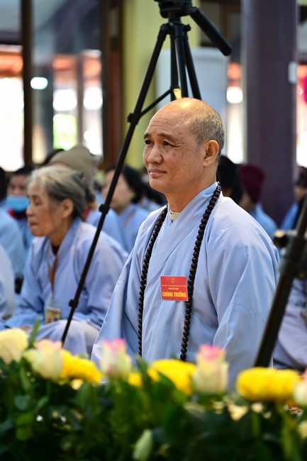 Preaching dharma at Hoa Phuc pagoda in the third day of propagation trip in the Northern