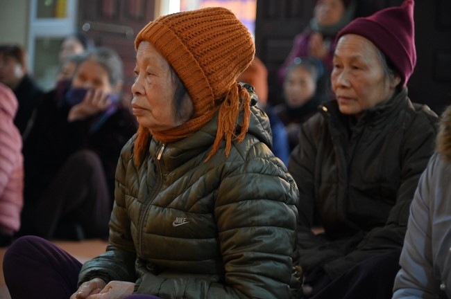 Ngày thứ tư, chuyến Phật sự miền Bắc, giảng pháp tại chùa Đại Sơn – chùa Đại Cồ Việt