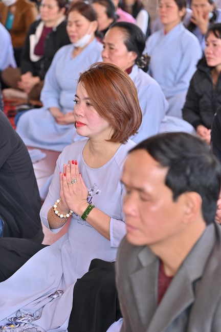 Ngày thứ tư, chuyến Phật sự miền Bắc, giảng pháp tại chùa Đại Sơn – chùa Đại Cồ Việt